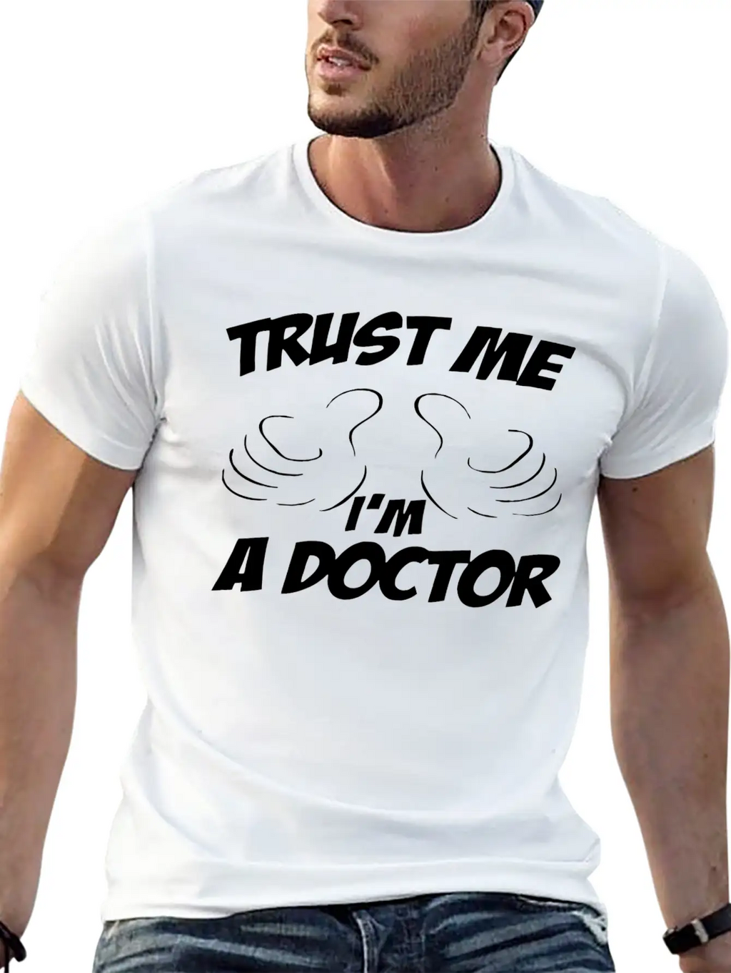 TRUST ME IM A DOCTOR Essential Cotton Tee For Daily Outfits – Unisex Style
