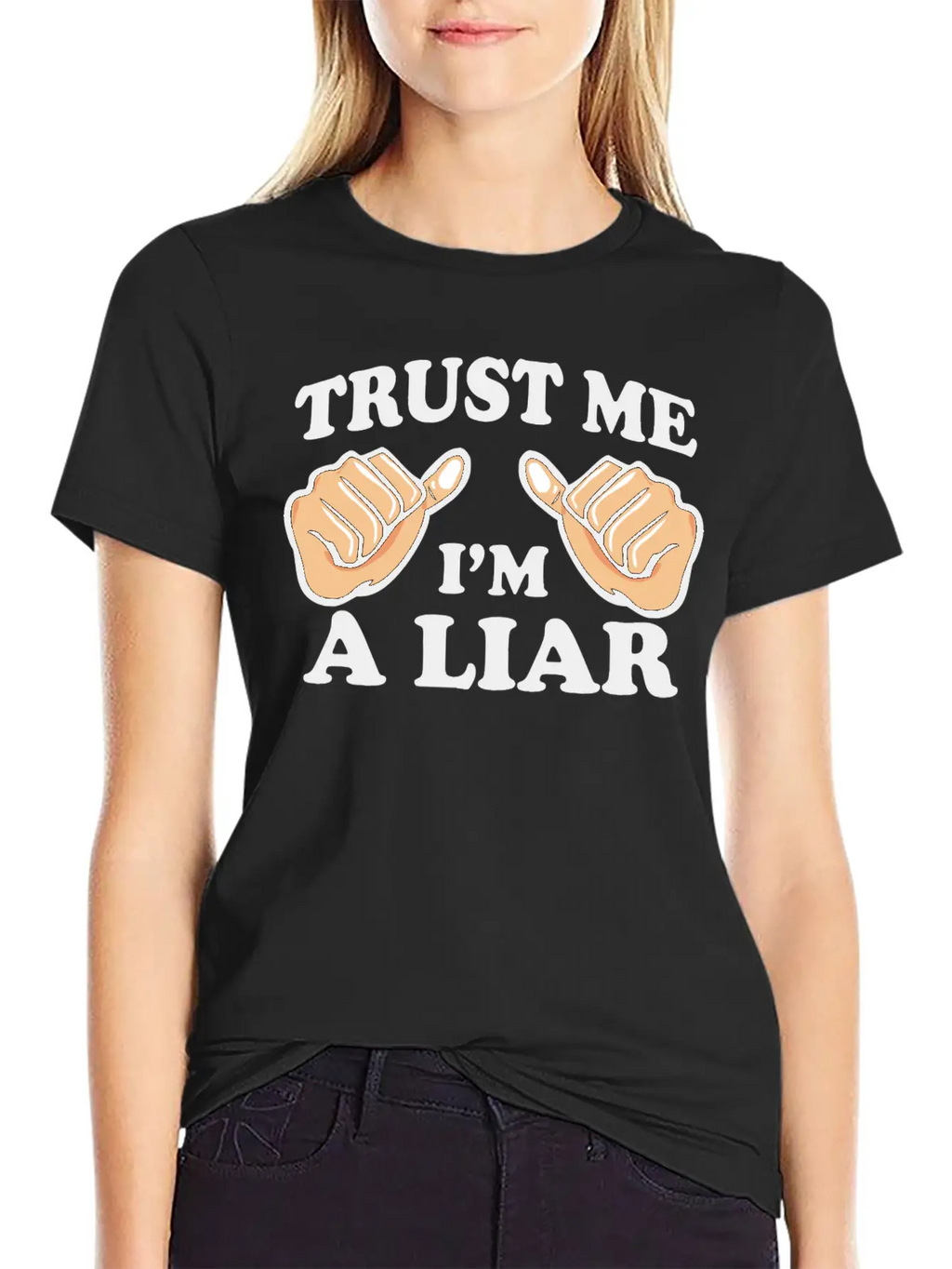 Trust Me, I'm A Liar Stylish Everyday T-Shirt – Unisex Basic Cotton Tee