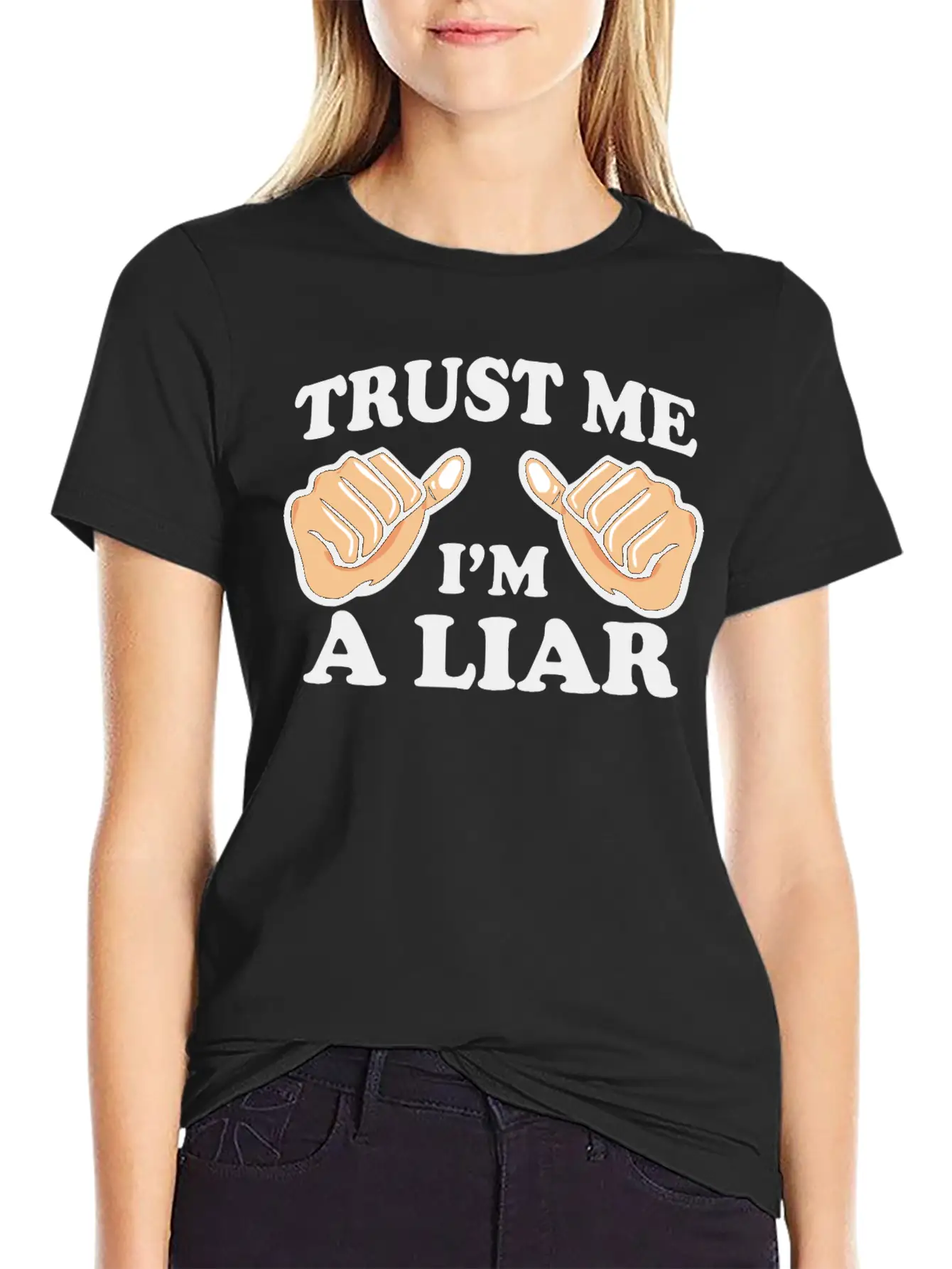 Trust Me, I'm A Liar Stylish Everyday T-Shirt – Unisex Basic Cotton Tee