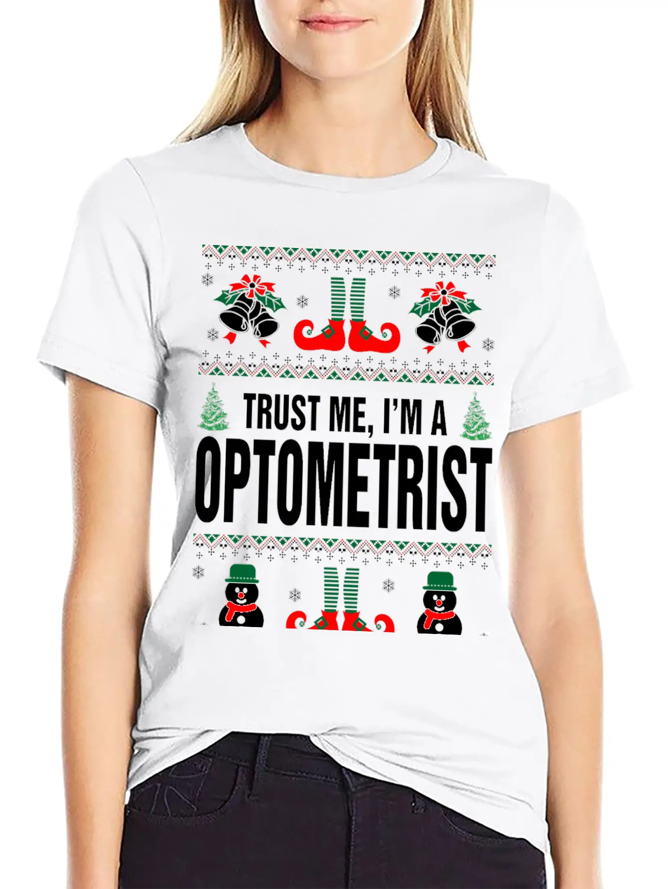 Trust Me, I'M A Optometrist Breathable Soft Cotton T-Shirt – Timeless Casual Look