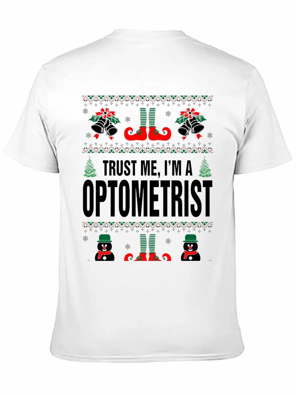 Trust Me, I'M A Optometrist Breathable Soft Cotton T-Shirt – Timeless Casual Look