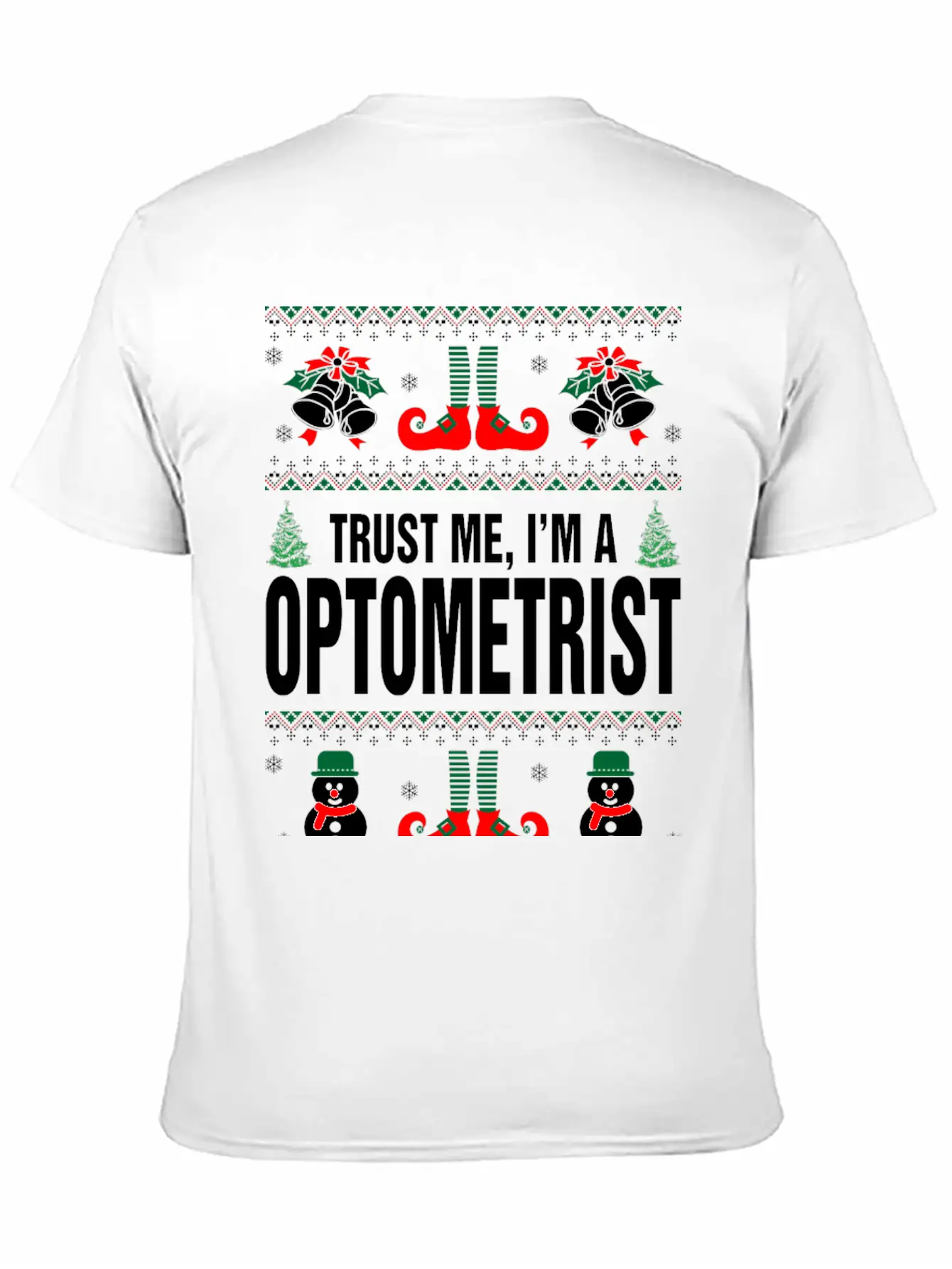 Trust Me, I'M A Optometrist Breathable Soft Cotton T-Shirt – Timeless Casual Look
