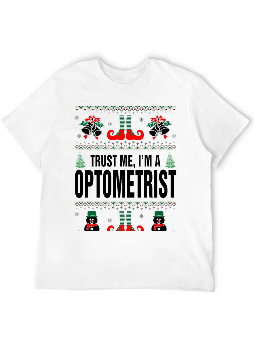 Trust Me, I'M A Optometrist Breathable Soft Cotton T-Shirt – Timeless Casual Look