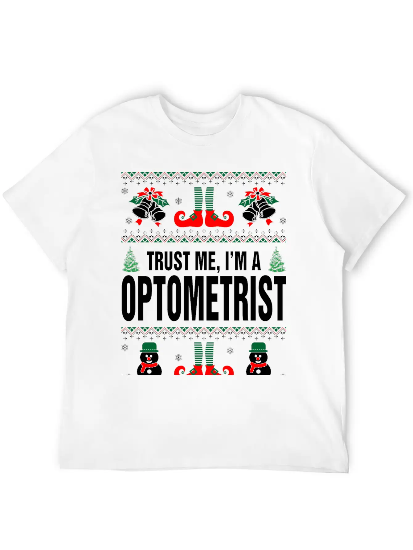 Trust Me, I'M A Optometrist Breathable Soft Cotton T-Shirt – Timeless Casual Look
