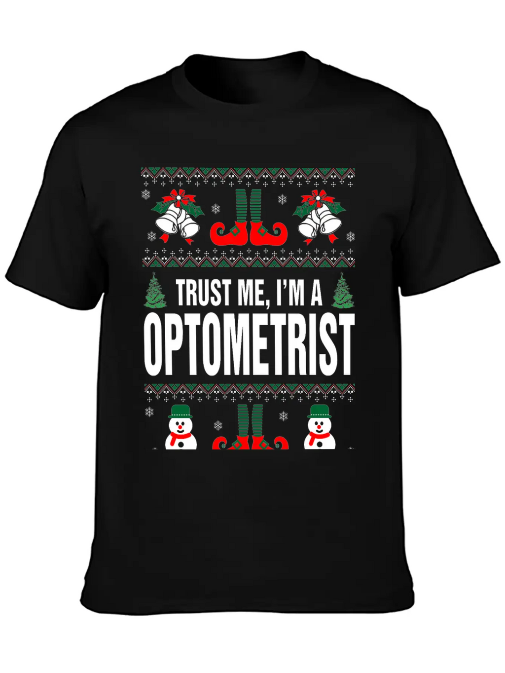 Trust Me, I'M A Optometrist Breathable Soft Cotton T-Shirt – Timeless Casual Look