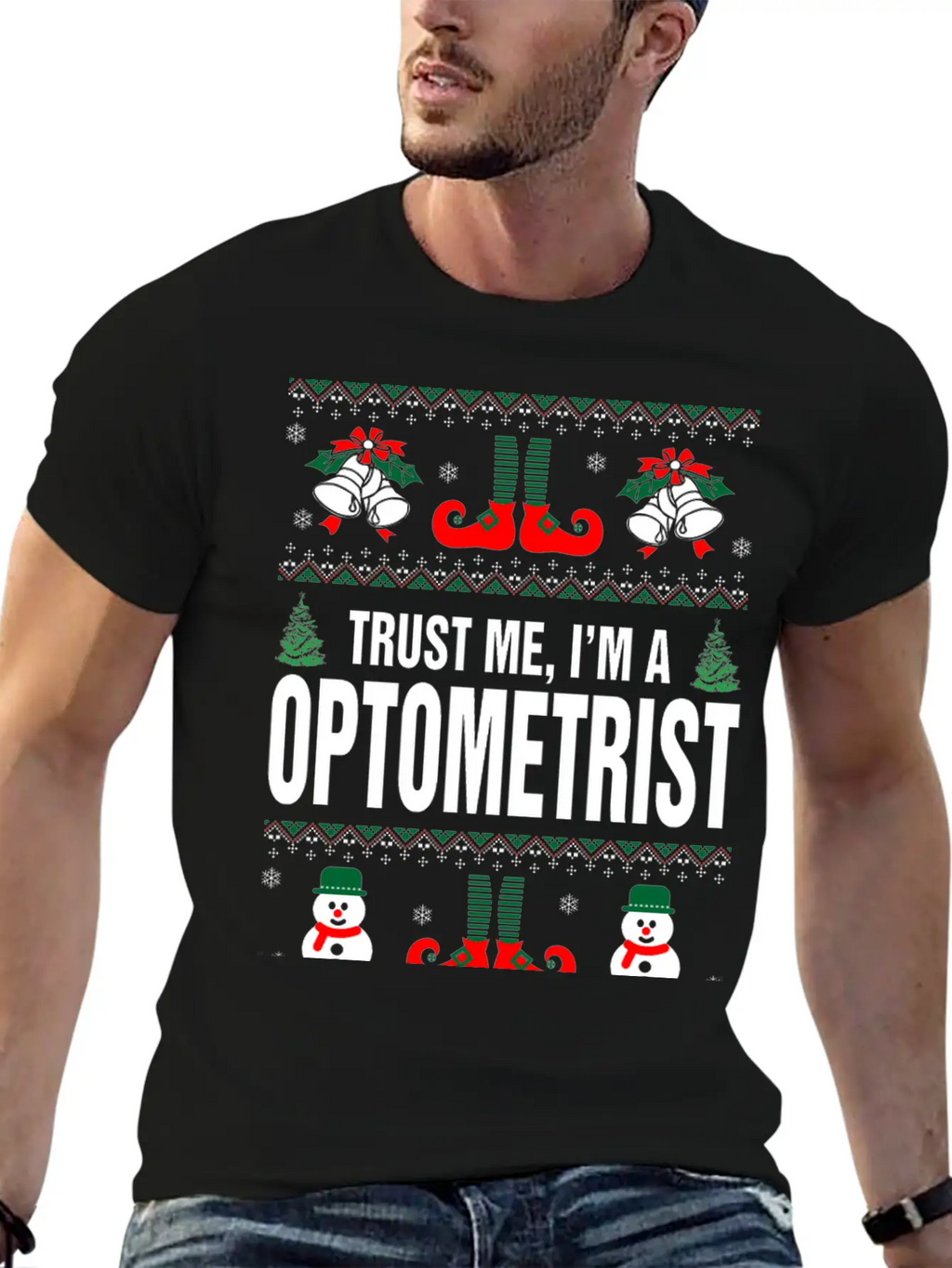 Trust Me, I'M A Optometrist Breathable Soft Cotton T-Shirt – Timeless Casual Look