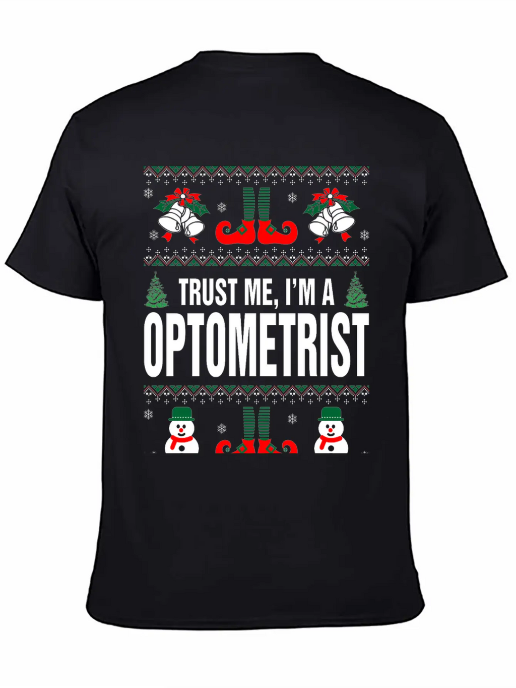 Trust Me, I'M A Optometrist Breathable Soft Cotton T-Shirt – Timeless Casual Look