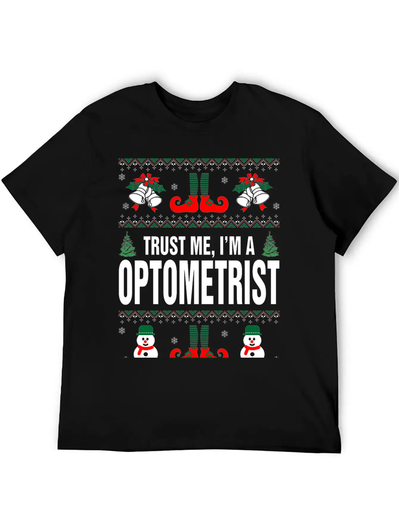 Trust Me, I'M A Optometrist Breathable Soft Cotton T-Shirt – Timeless Casual Look