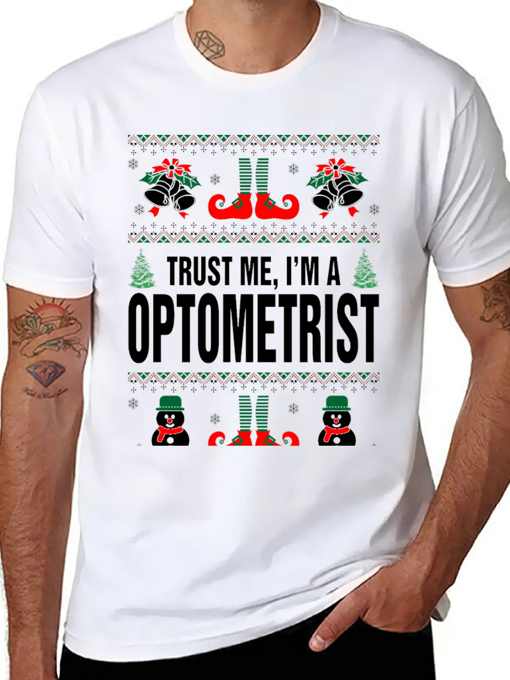 Trust Me, I'M A Optometrist Breathable Soft Cotton T-Shirt – Timeless Casual Look