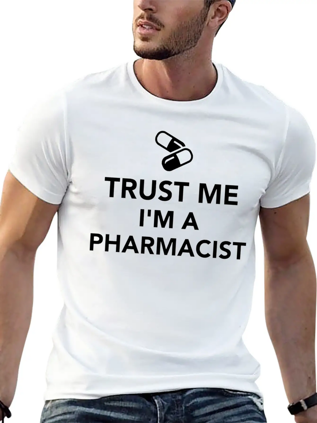 Trust Me I'M A Pharmacist Essential Cotton Tee For Daily Outfits – Unisex Style