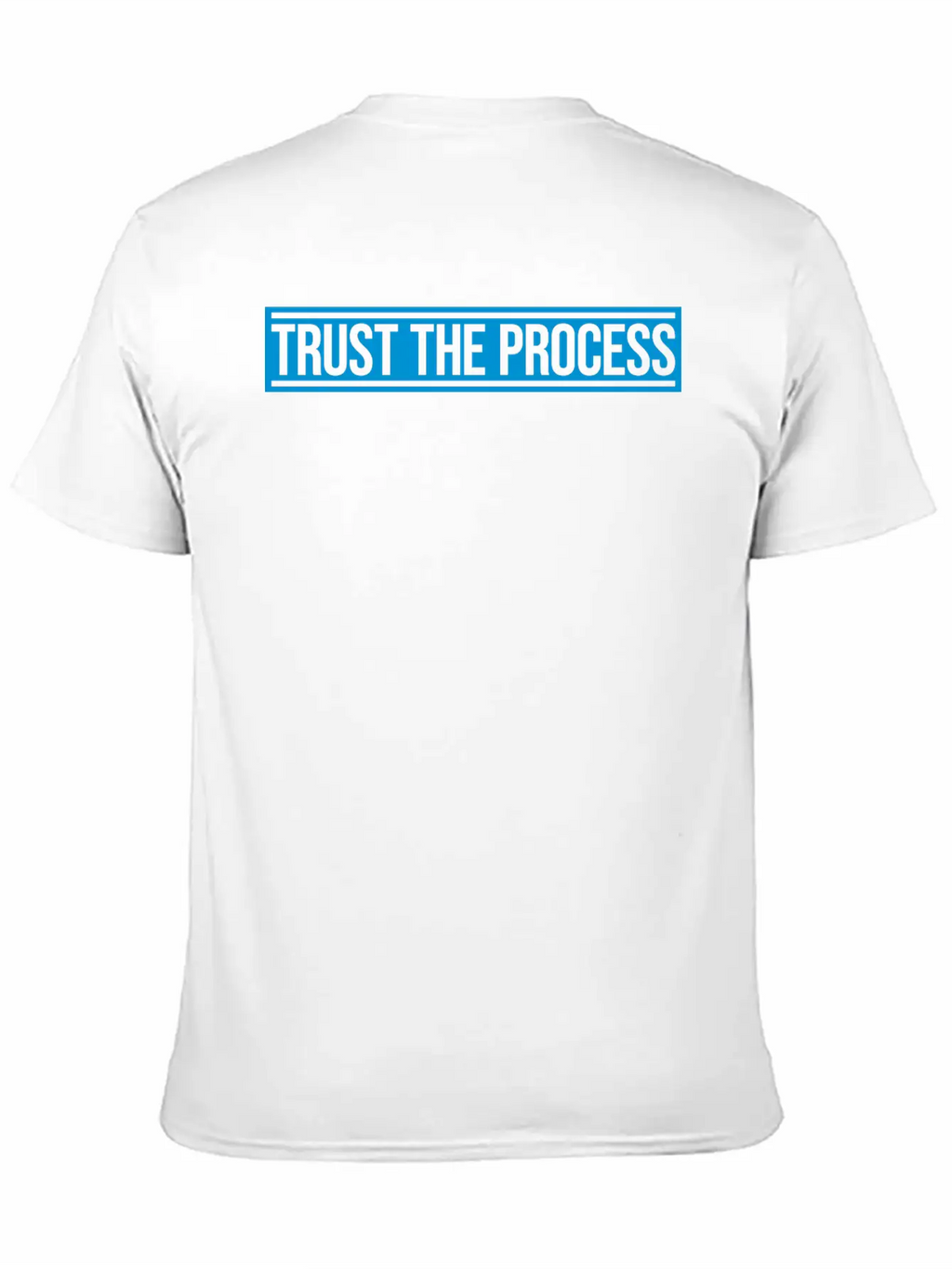 Trust The Process Quote Breathable Soft Cotton T-Shirt – Timeless Casual Look