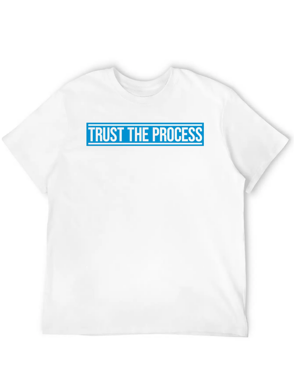Trust The Process Quote Breathable Soft Cotton T-Shirt – Timeless Casual Look