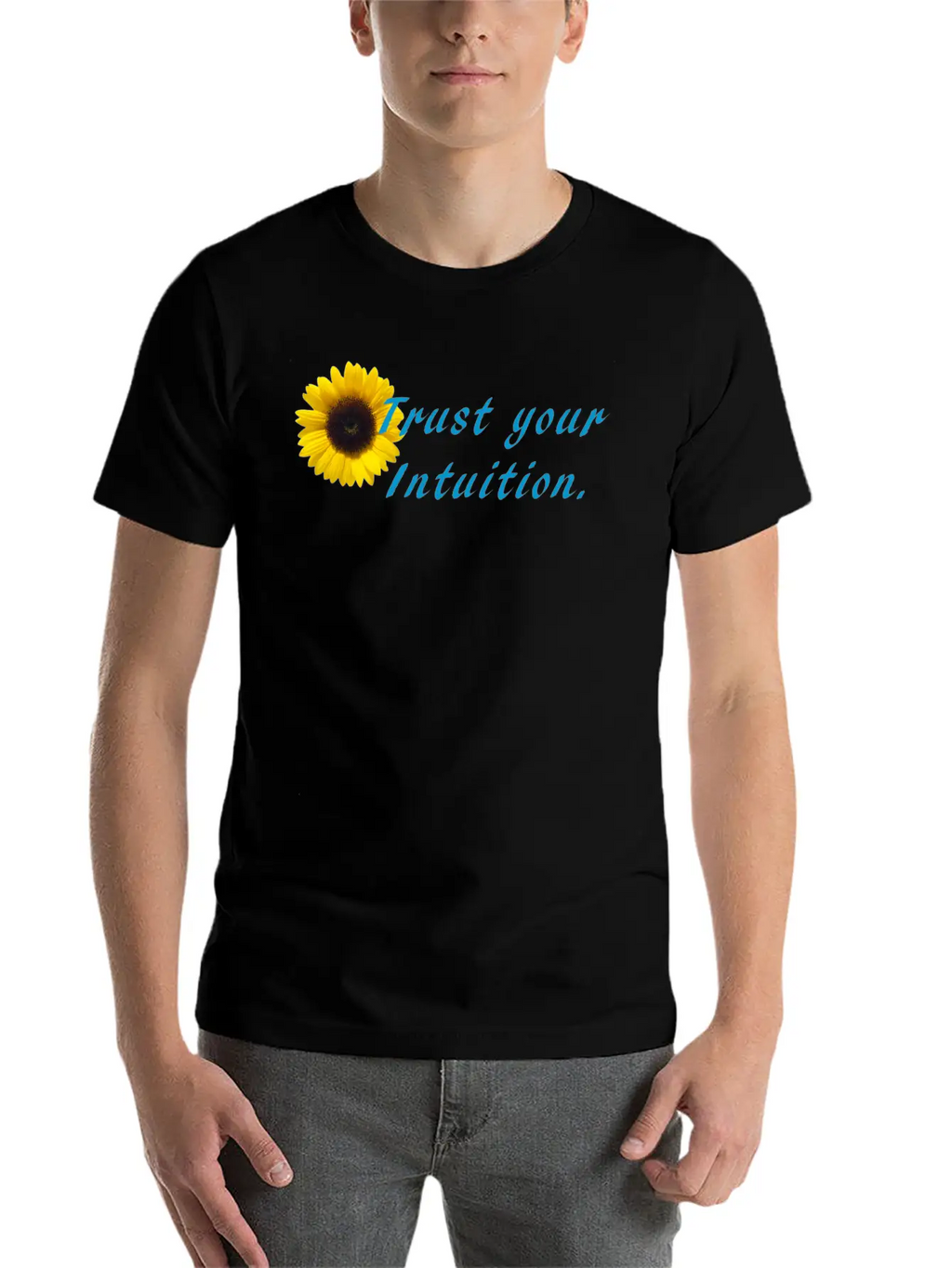 Trust Your Intuition Stylish Everyday T-Shirt – Unisex Basic Cotton Tee