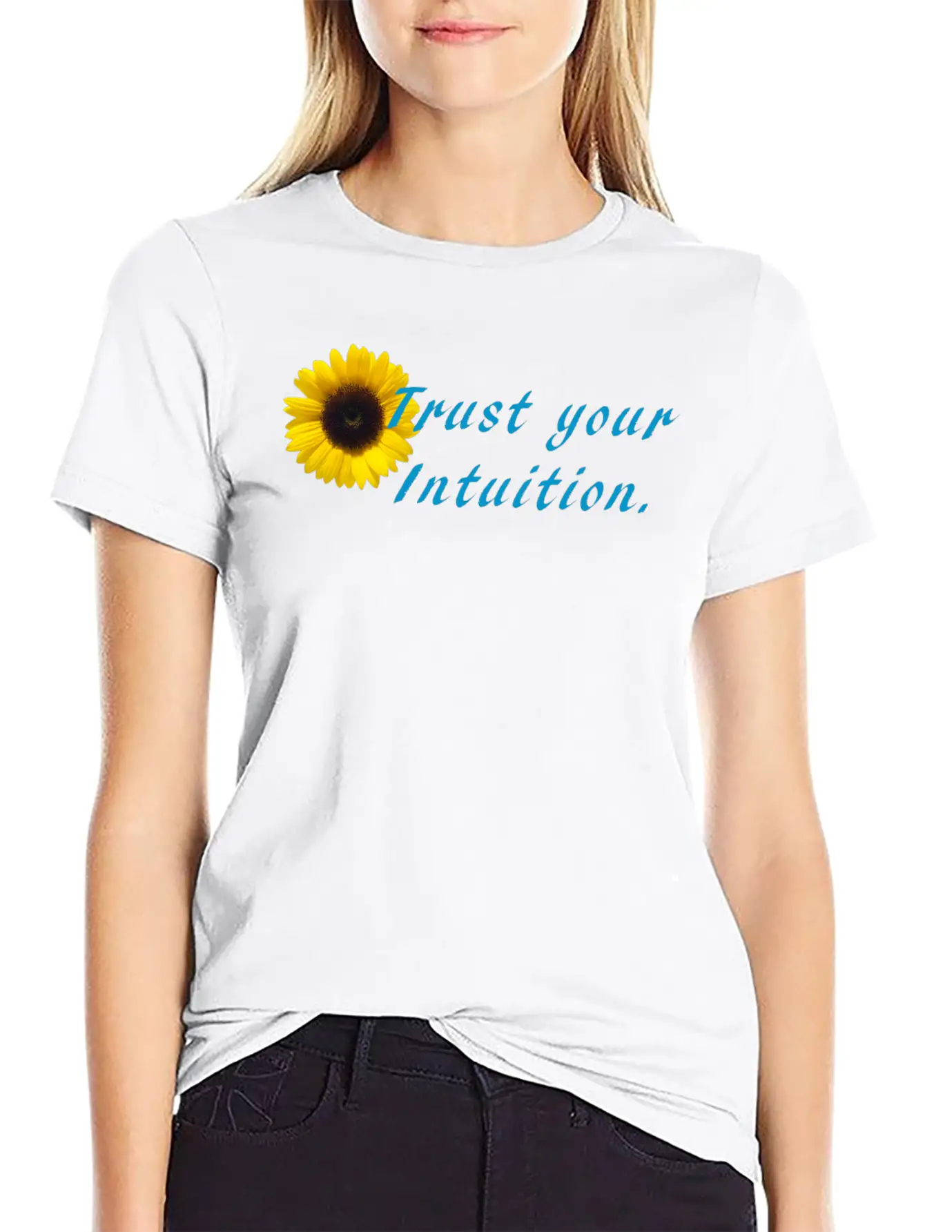 Trust Your Intuition Stylish Everyday T-Shirt – Unisex Basic Cotton Tee