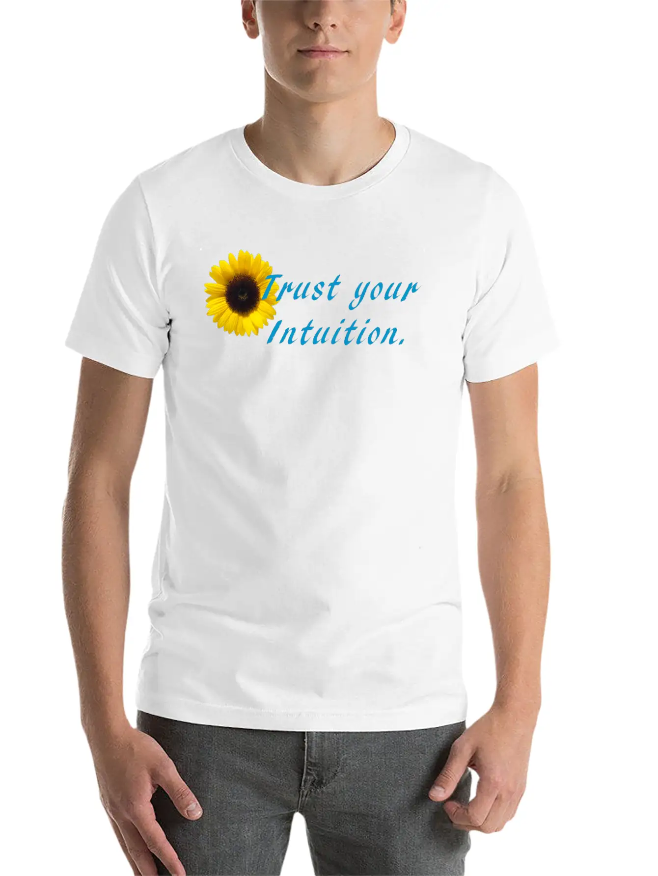 Trust Your Intuition Stylish Everyday T-Shirt – Unisex Basic Cotton Tee