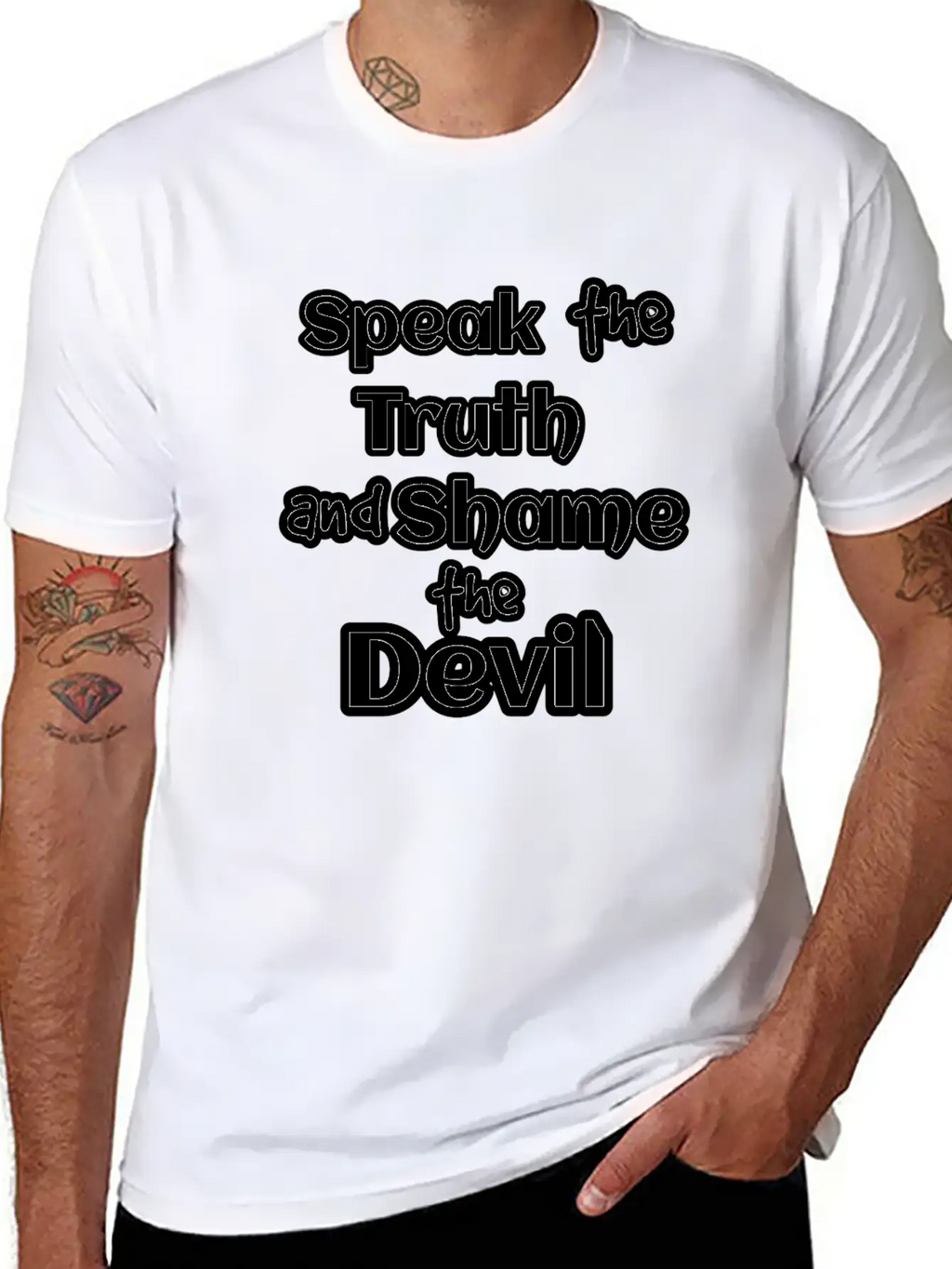 Truth Unisex Short Sleeve Soft Cotton T-Shirt – Casual Everyday Wear
