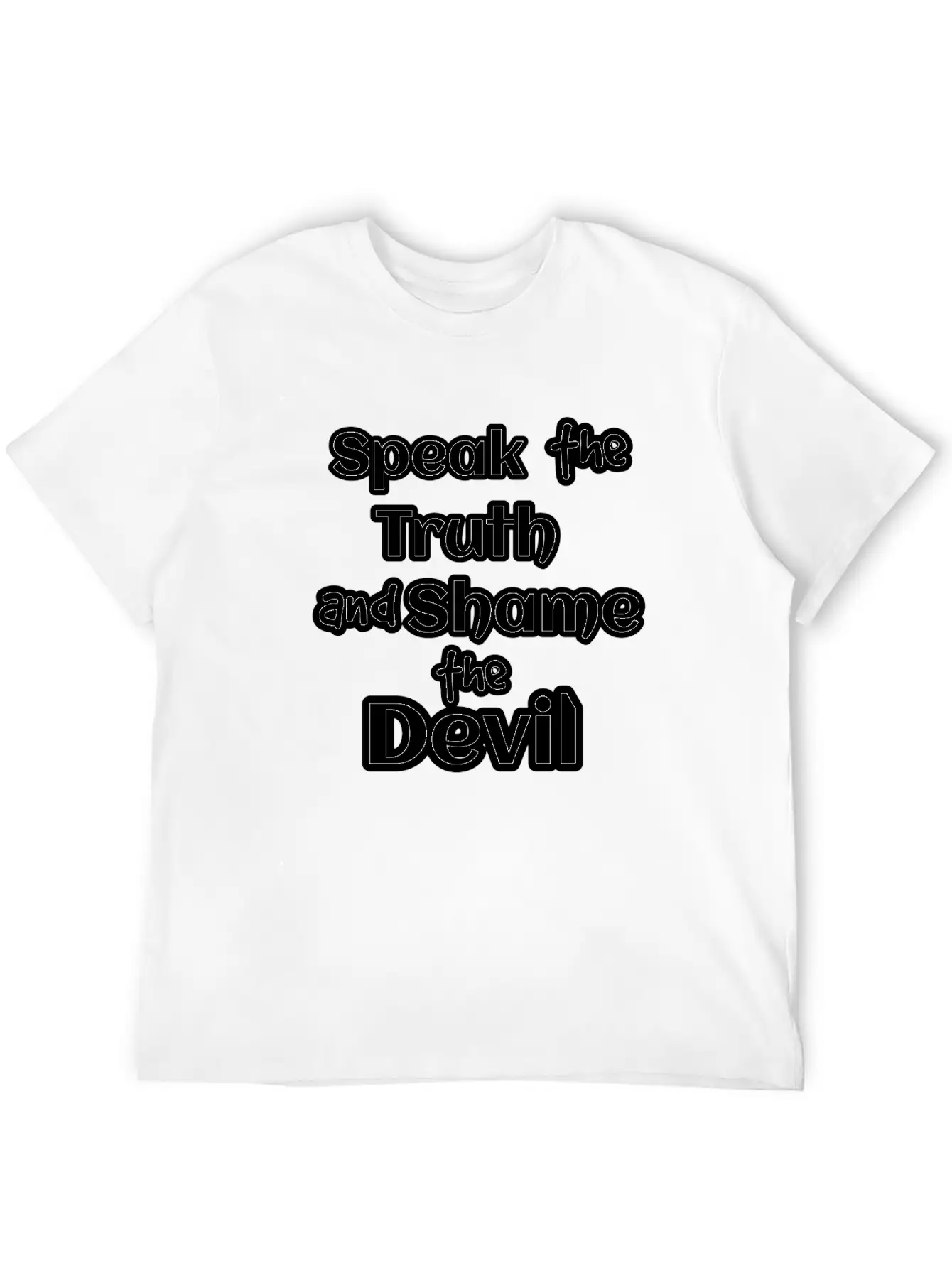 Truth Unisex Short Sleeve Soft Cotton T-Shirt – Casual Everyday Wear