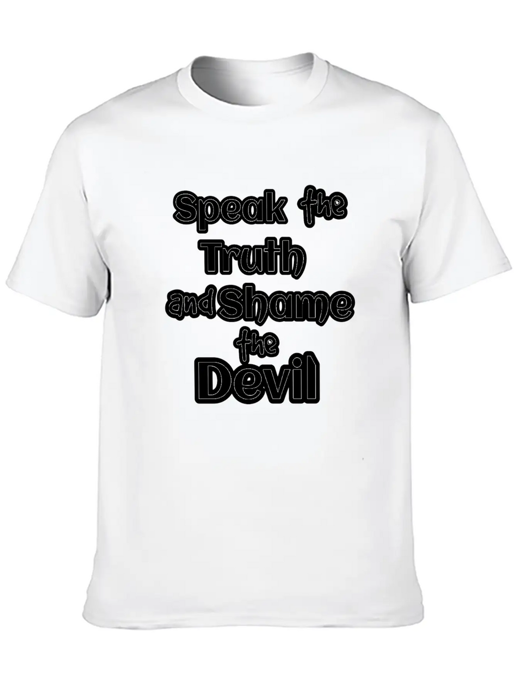 Truth Unisex Short Sleeve Soft Cotton T-Shirt – Casual Everyday Wear