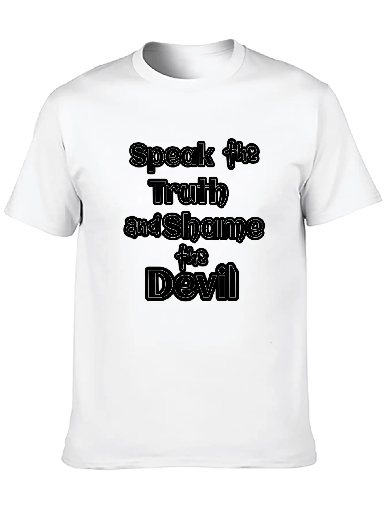 Truth Unisex Short Sleeve Soft Cotton T-Shirt – Casual Everyday Wear