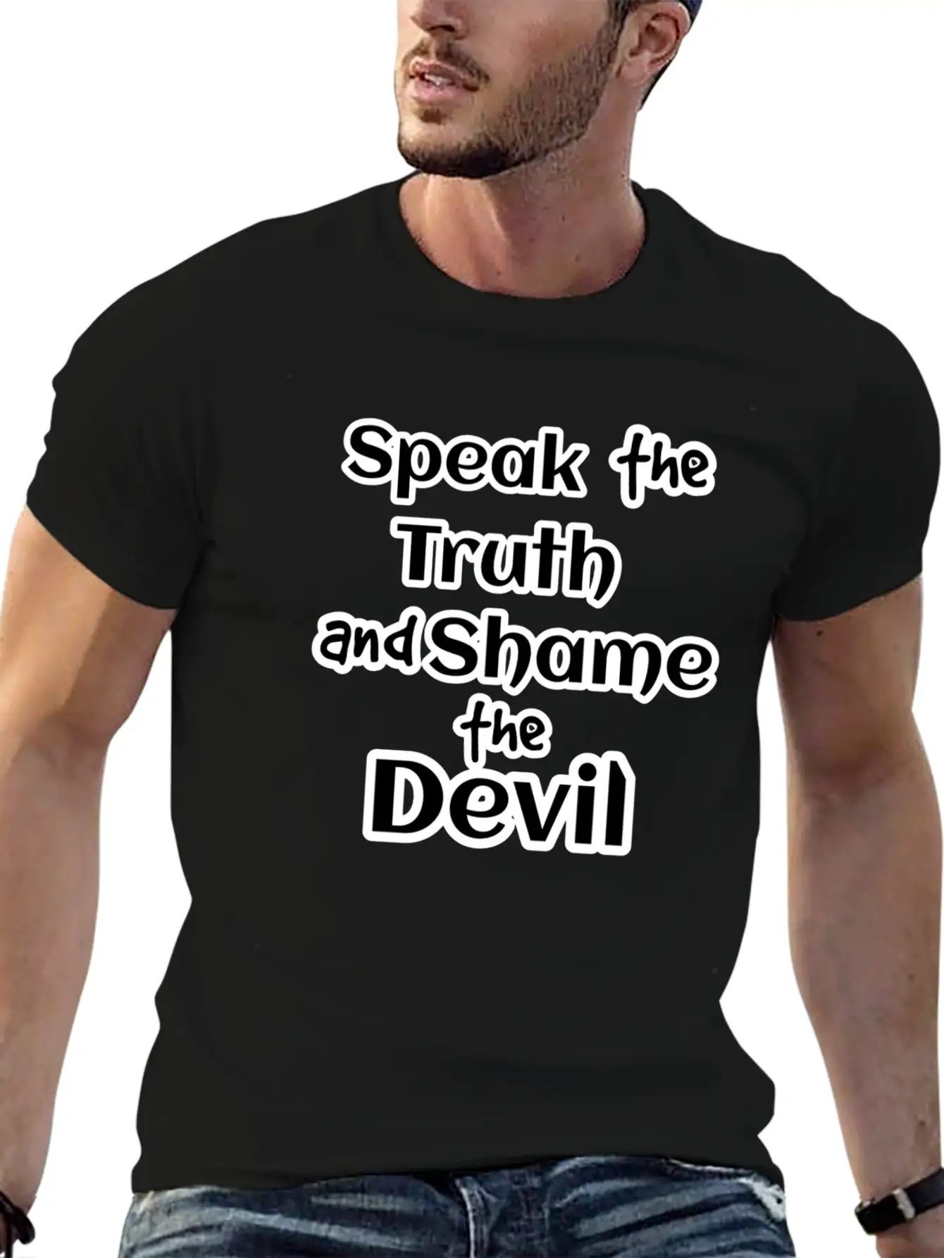 Truth Unisex Short Sleeve Soft Cotton T-Shirt – Casual Everyday Wear
