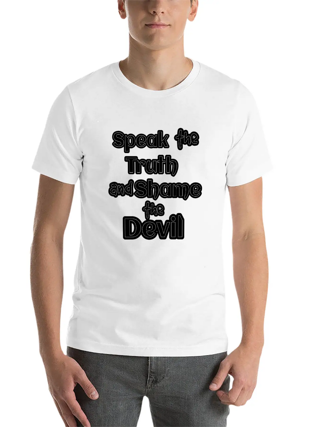 Truth Unisex Short Sleeve Soft Cotton T-Shirt – Casual Everyday Wear