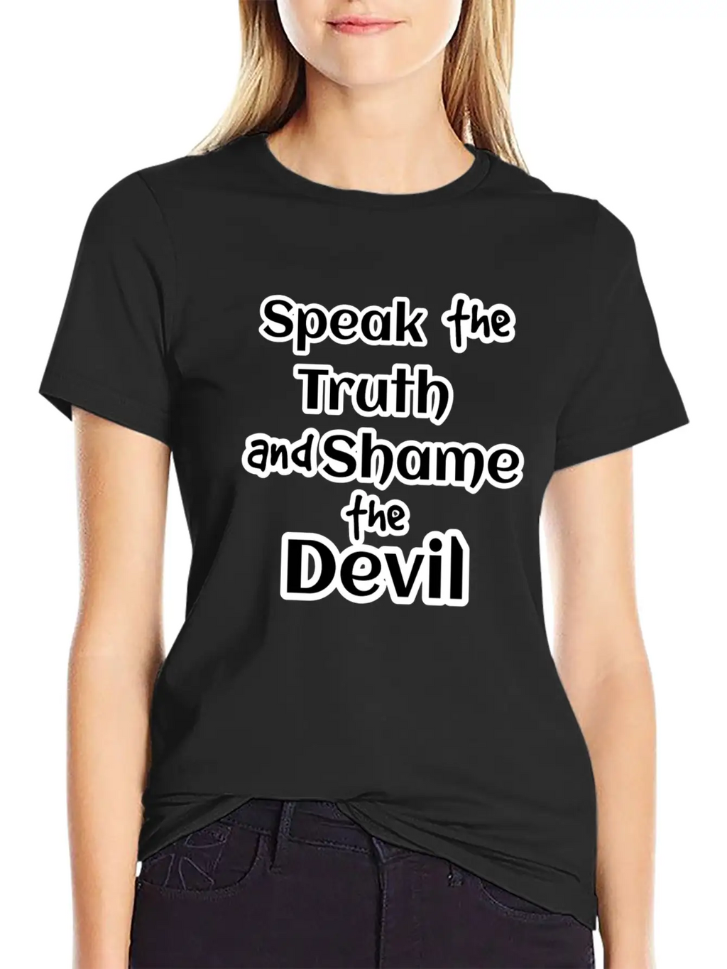 Truth Unisex Short Sleeve Soft Cotton T-Shirt – Casual Everyday Wear