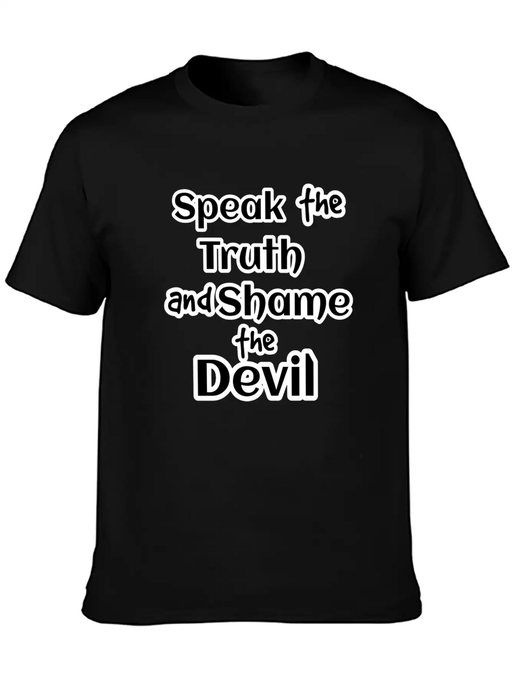 Truth Unisex Short Sleeve Soft Cotton T-Shirt – Casual Everyday Wear
