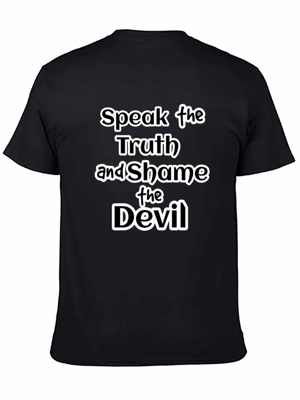 Truth Unisex Short Sleeve Soft Cotton T-Shirt – Casual Everyday Wear