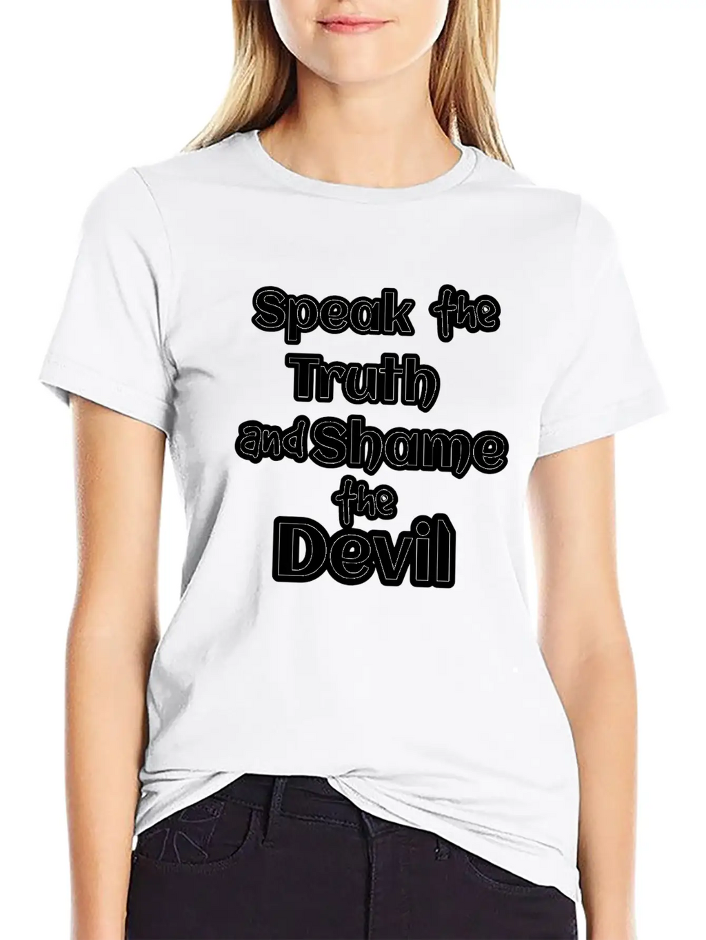 Truth Unisex Short Sleeve Soft Cotton T-Shirt – Casual Everyday Wear