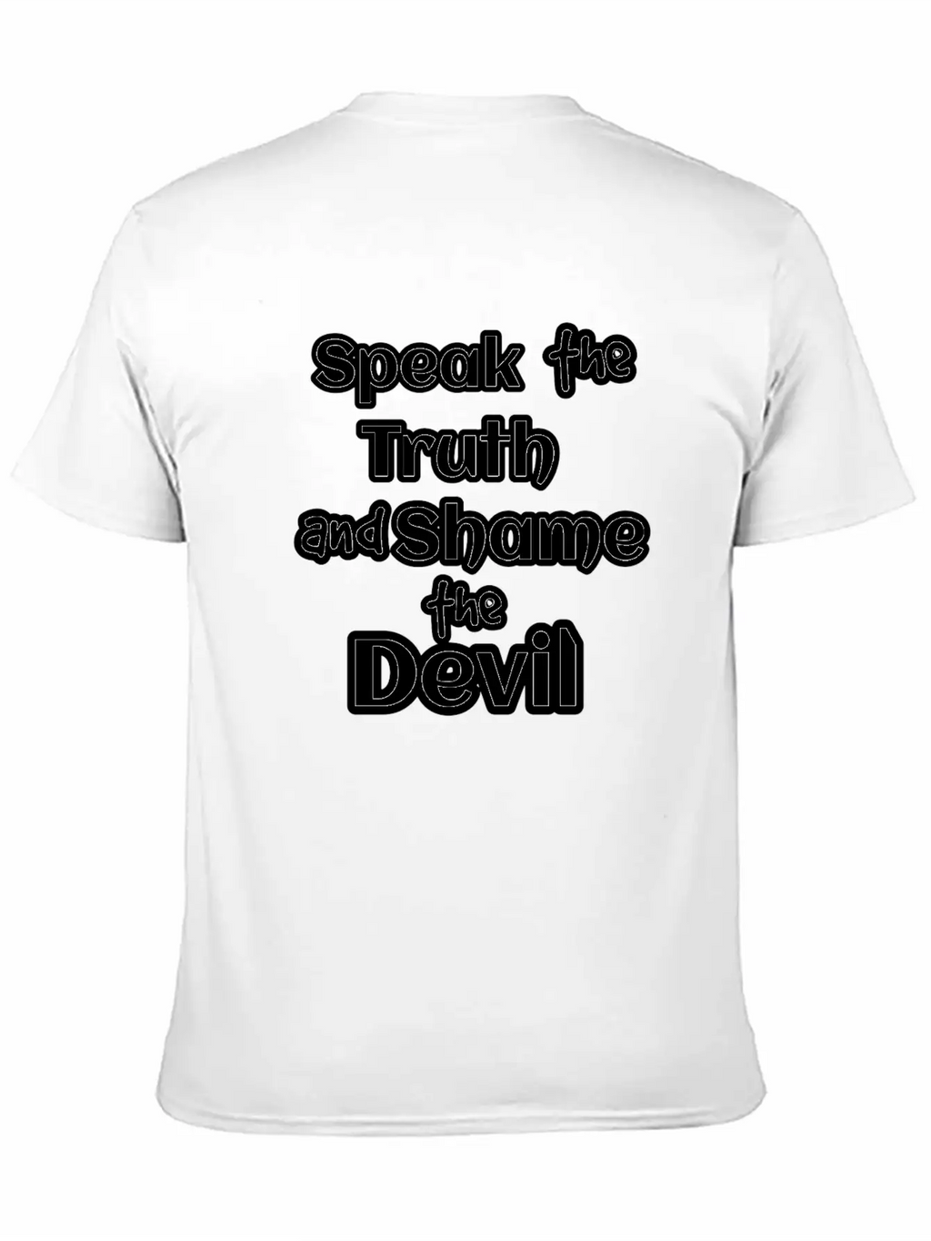 Truth Unisex Short Sleeve Soft Cotton T-Shirt – Casual Everyday Wear