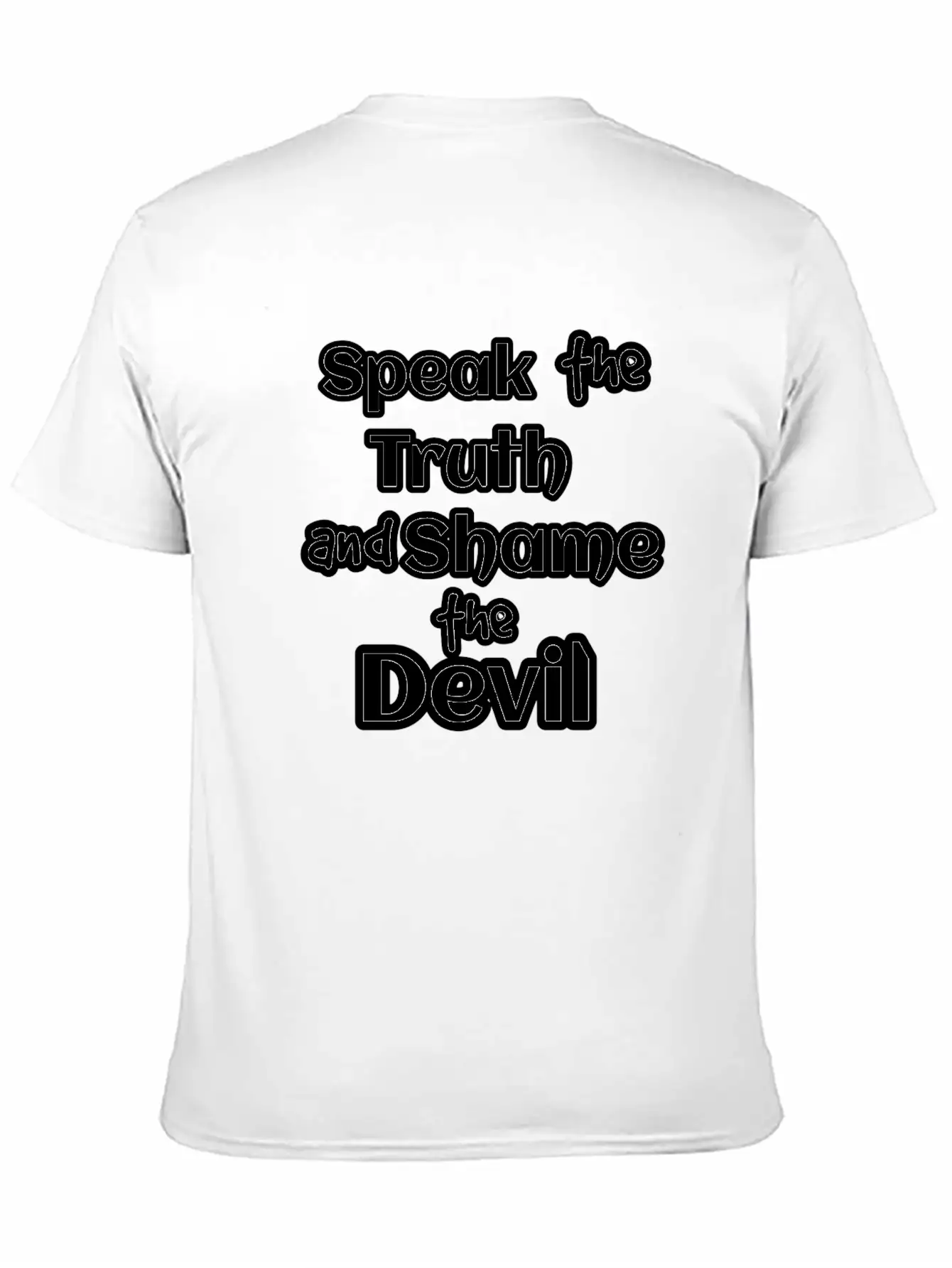 Truth Unisex Short Sleeve Soft Cotton T-Shirt – Casual Everyday Wear