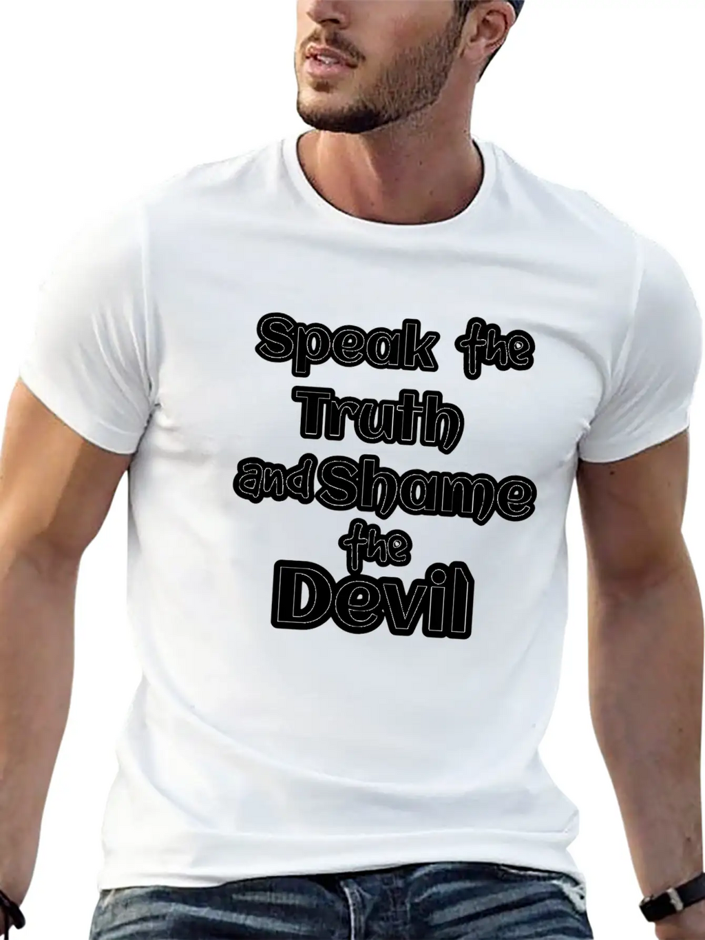 Truth Unisex Short Sleeve Soft Cotton T-Shirt – Casual Everyday Wear
