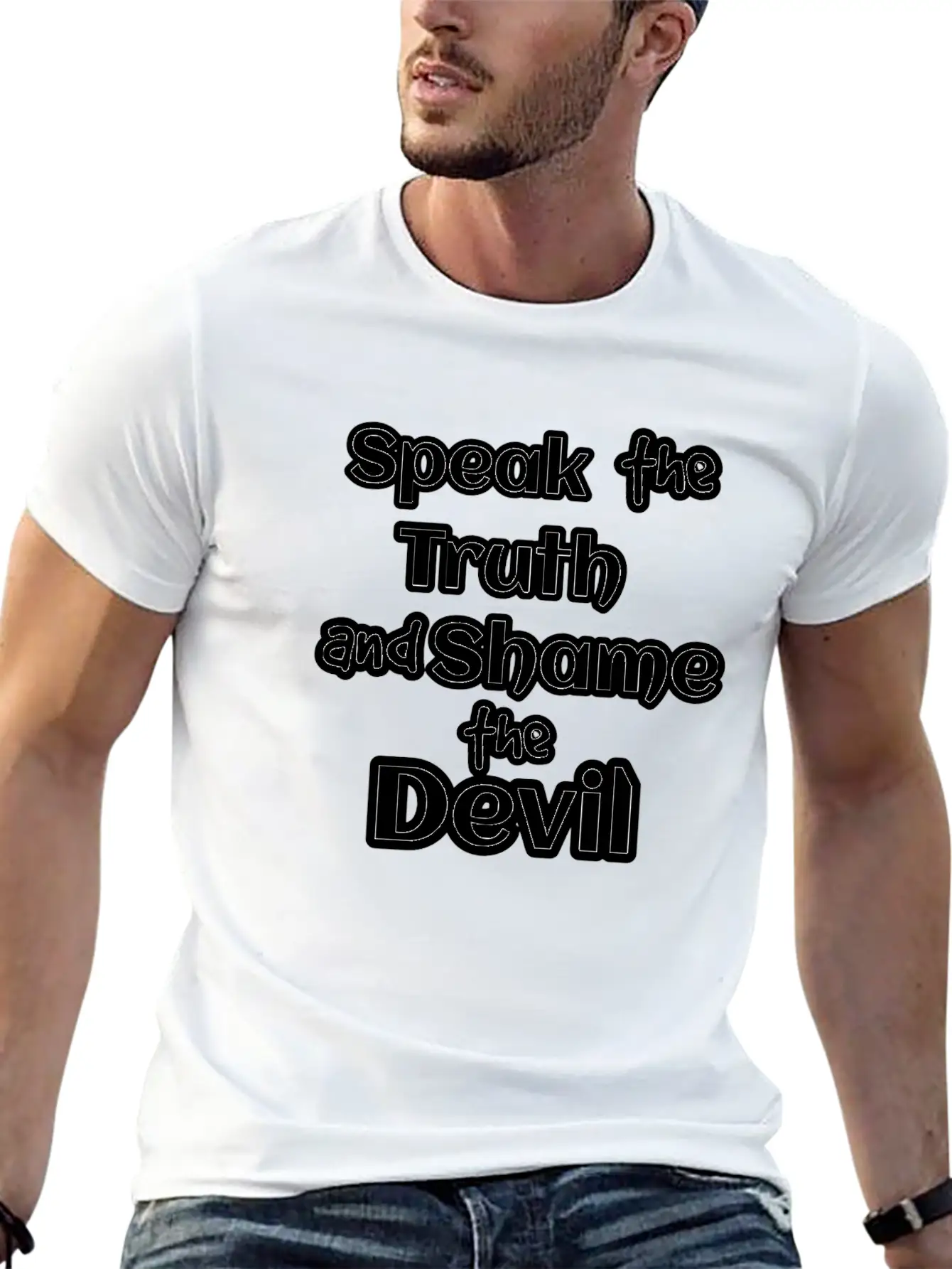 Truth Unisex Short Sleeve Soft Cotton T-Shirt – Casual Everyday Wear
