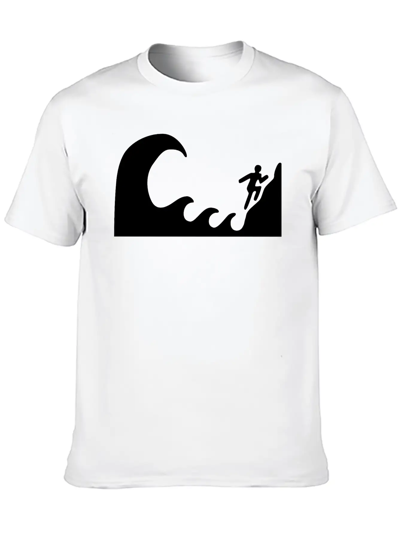 Tsunami Warning Essential Cotton Tee For Daily Outfits – Unisex Style