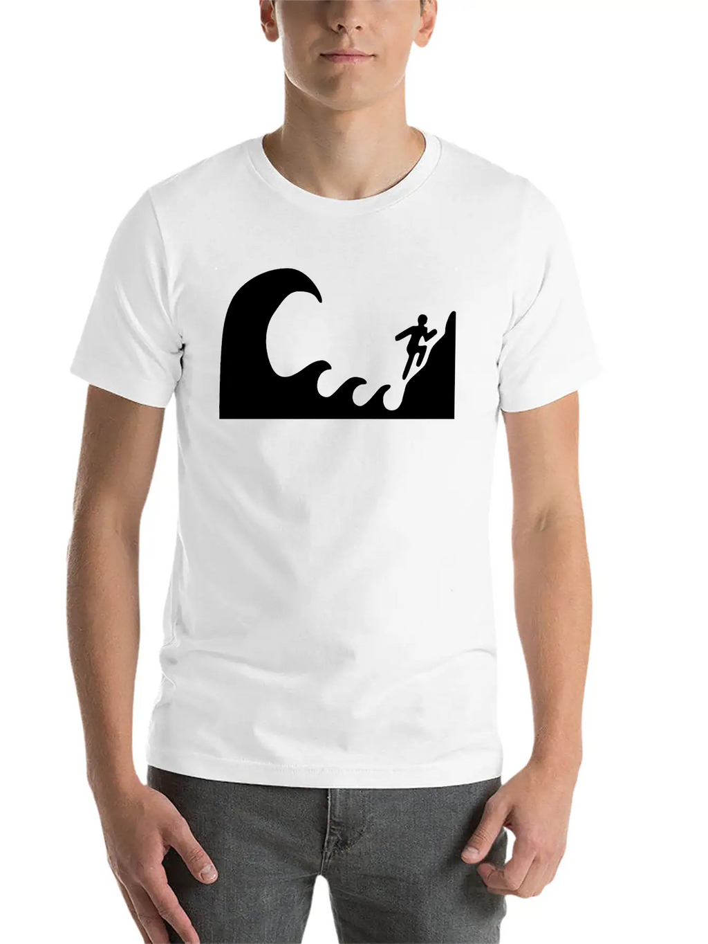 Tsunami Warning Essential Cotton Tee For Daily Outfits – Unisex Style