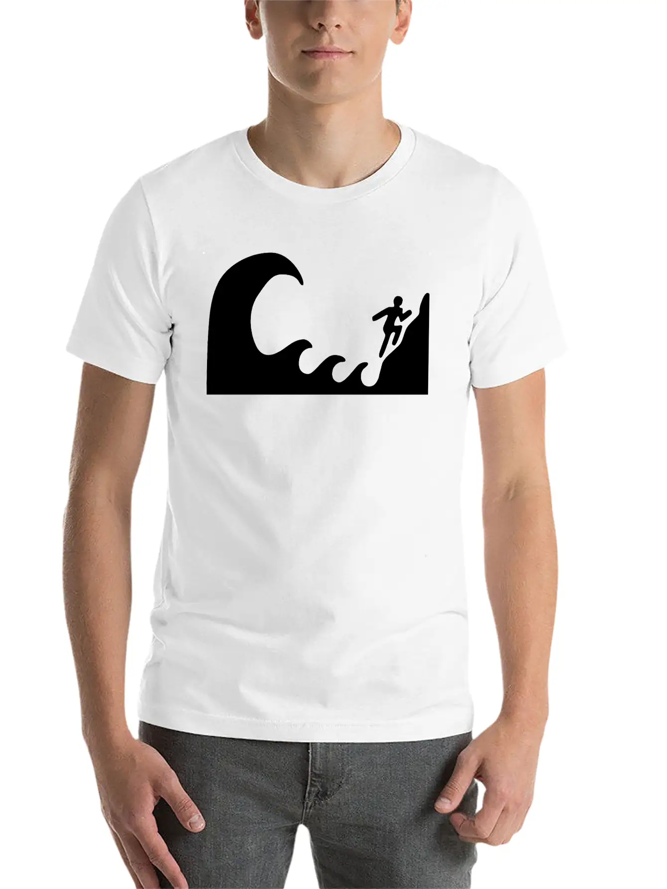 Tsunami Warning Essential Cotton Tee For Daily Outfits – Unisex Style