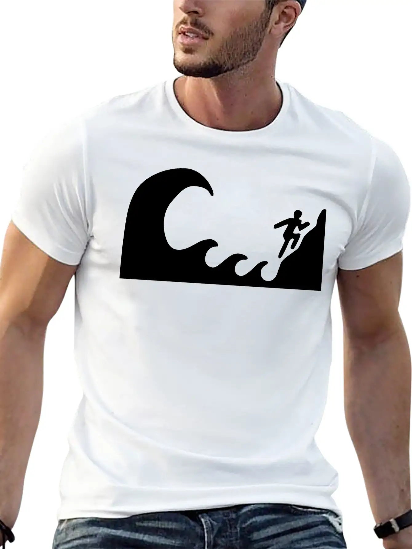 Tsunami Warning Essential Cotton Tee For Daily Outfits – Unisex Style