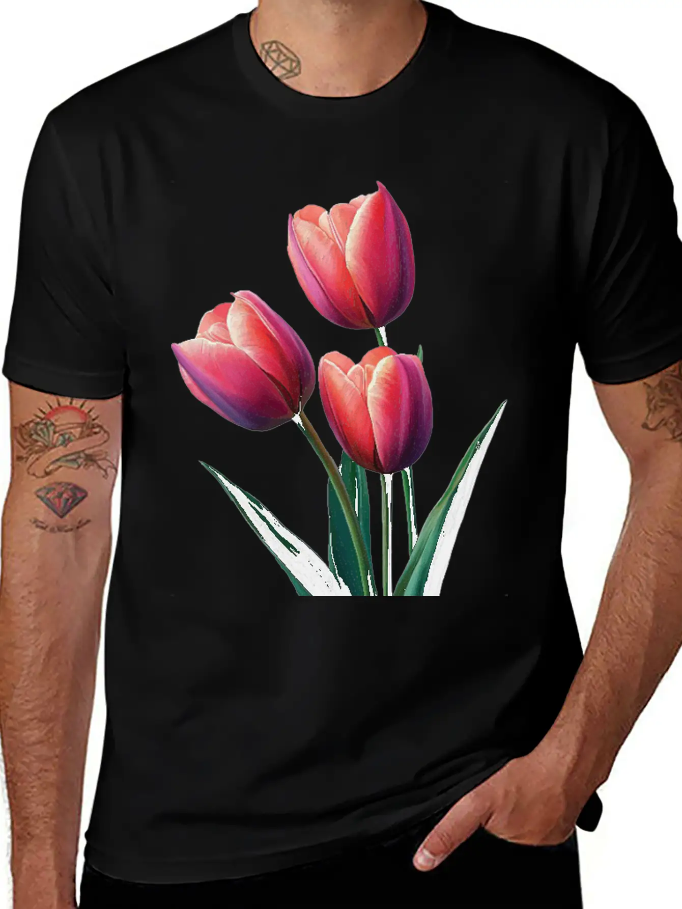 Tulip Essential Cotton Tee For Daily Outfits – Unisex Style