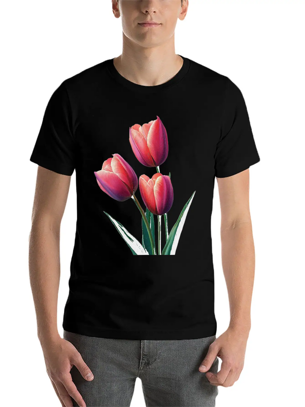 Tulip Essential Cotton Tee For Daily Outfits – Unisex Style