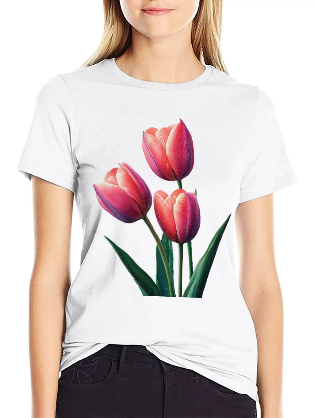 Tulip Essential Cotton Tee For Daily Outfits – Unisex Style