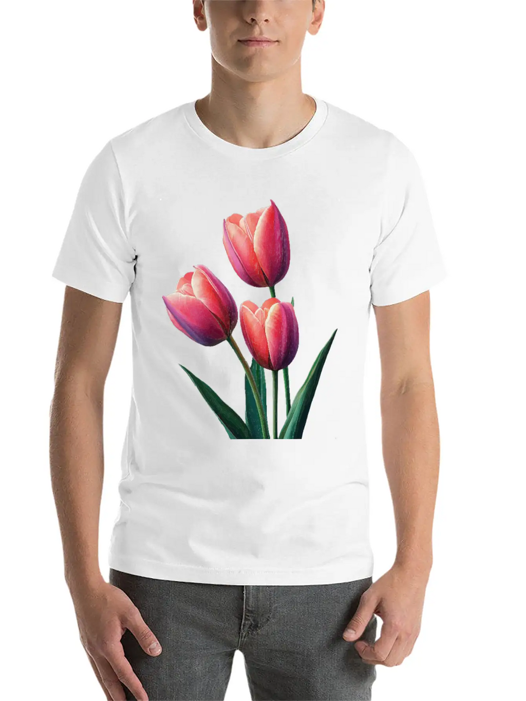 Tulip Essential Cotton Tee For Daily Outfits – Unisex Style