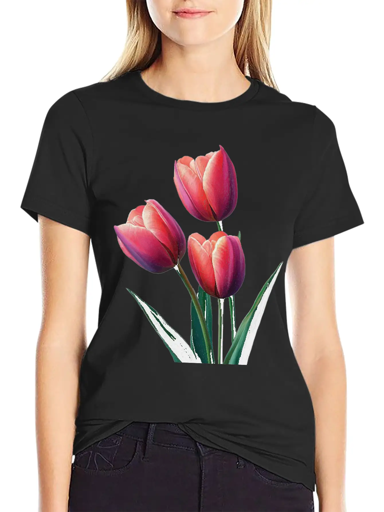 Tulip Essential Cotton Tee For Daily Outfits – Unisex Style