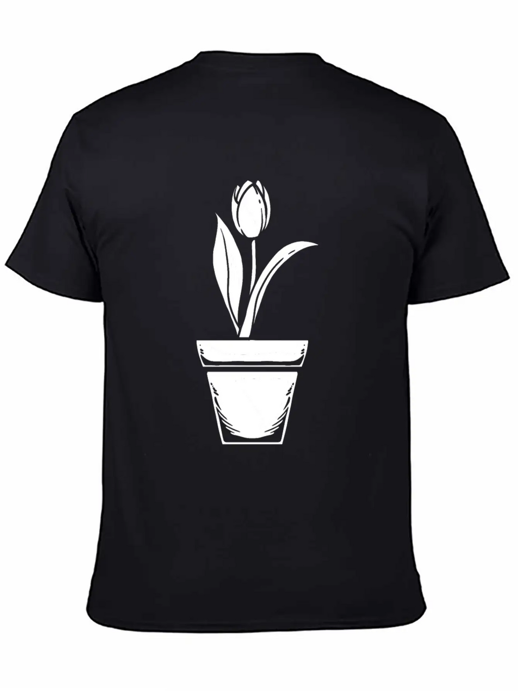 Tulip Gardening Floral Stylish Everyday T-Shirt – Unisex Basic Cotton Tee