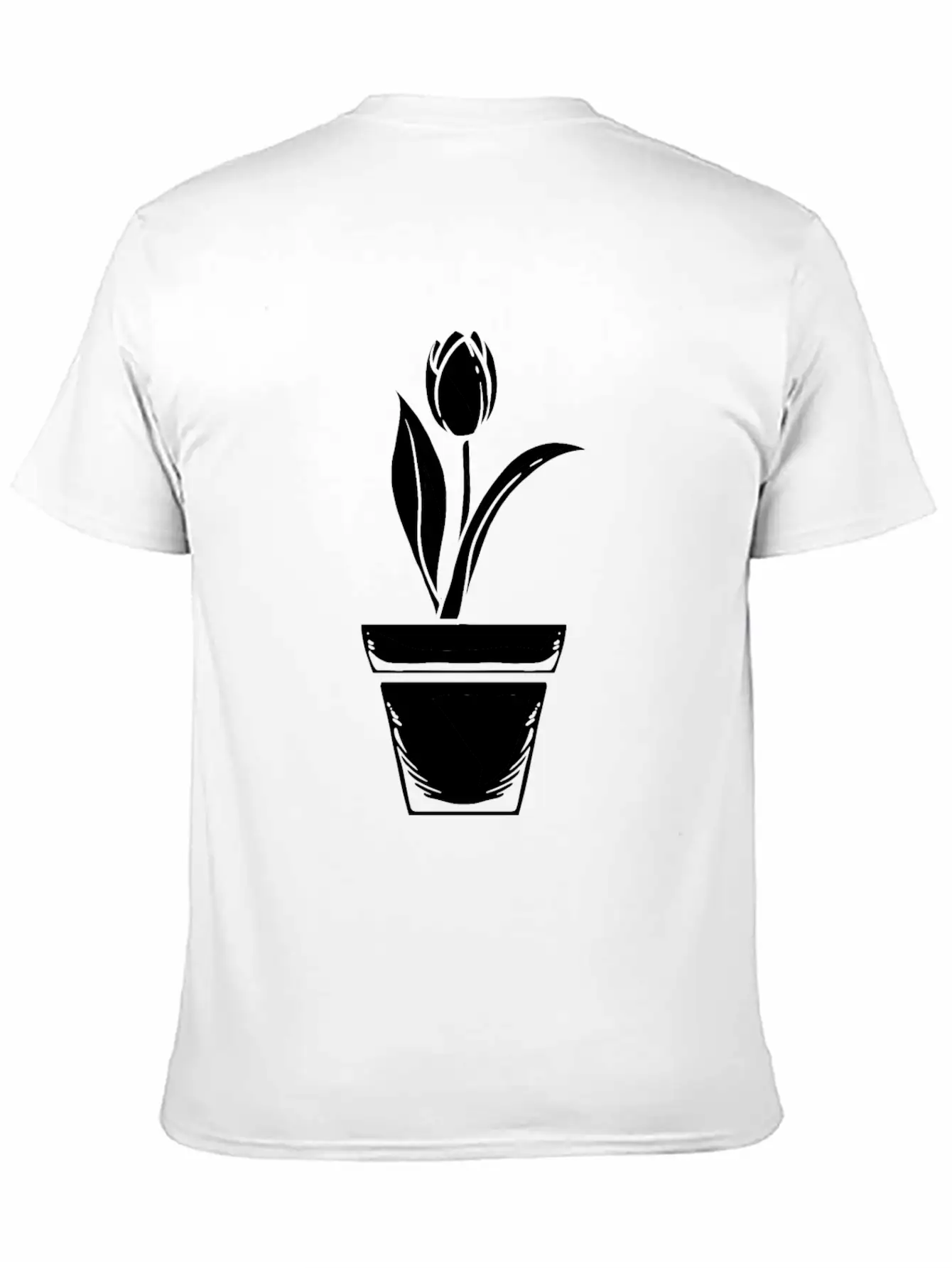 Tulip Gardening Floral Stylish Everyday T-Shirt – Unisex Basic Cotton Tee