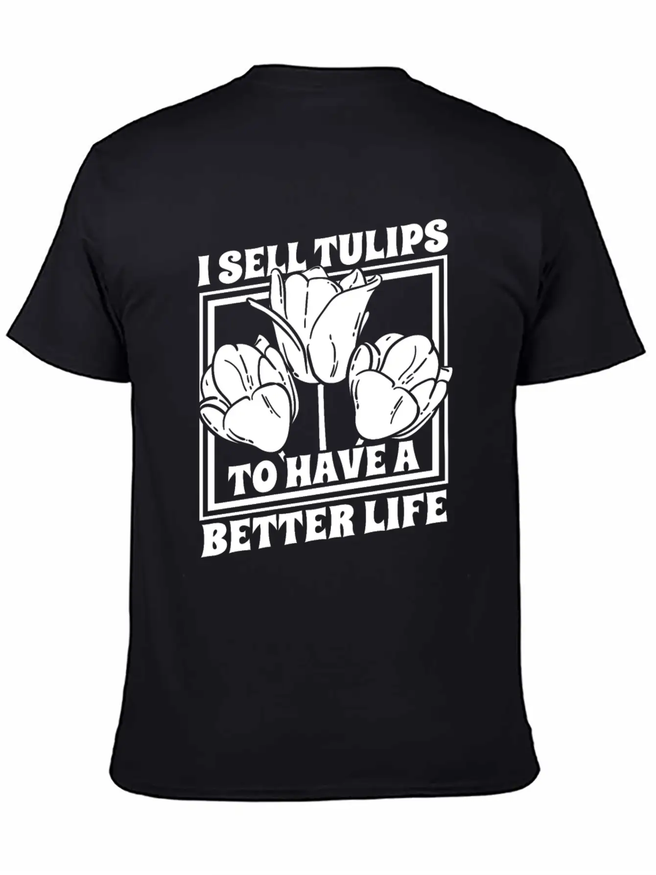Tulip Gardening Tulips Stylish Everyday T-Shirt – Unisex Basic Cotton Tee