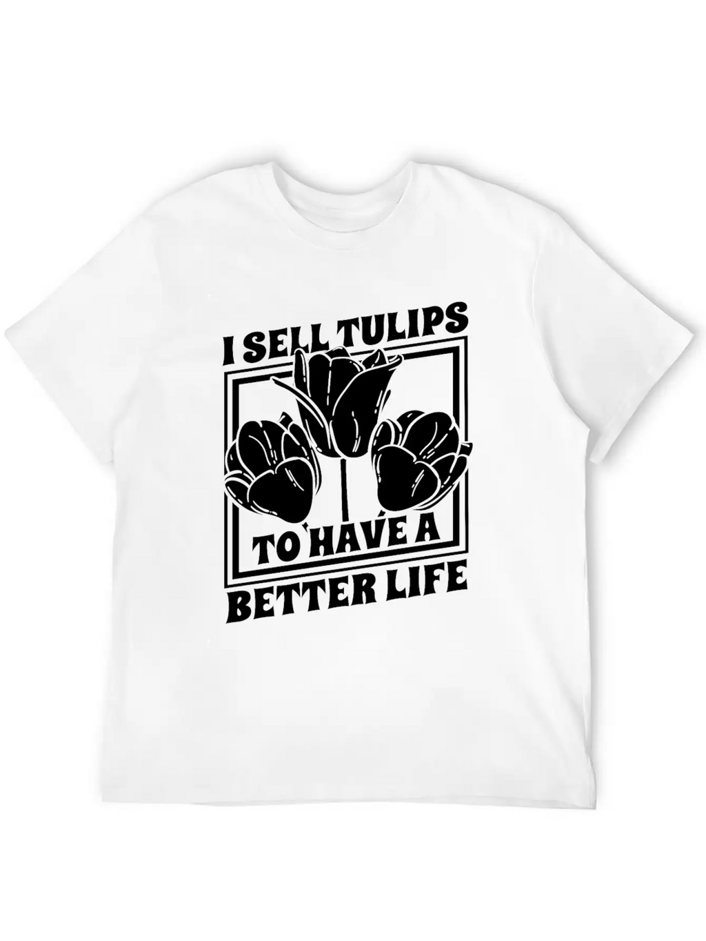 Tulip Gardening Tulips Stylish Everyday T-Shirt – Unisex Basic Cotton Tee
