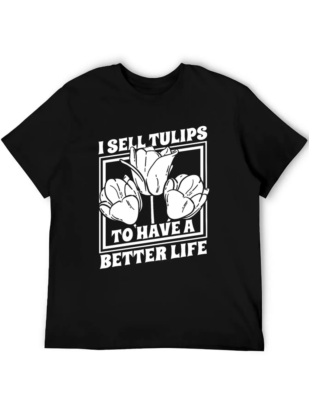 Tulip Gardening Tulips Stylish Everyday T-Shirt – Unisex Basic Cotton Tee