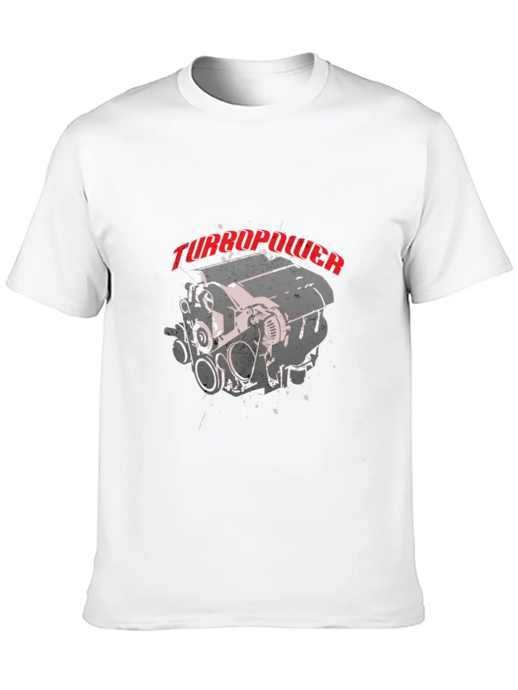 Turbo Power Car Travel Drive Ride Road Motor Gift Breathable Soft Cotton T-Shirt – Timeless Casual Look
