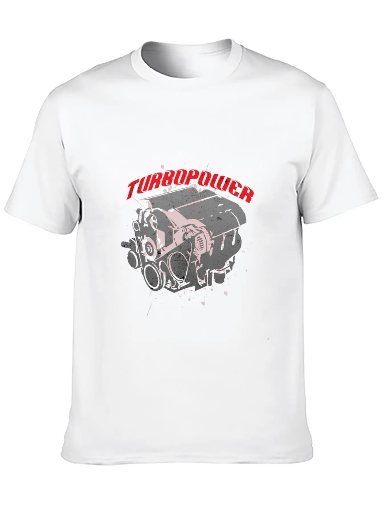 Turbo Power Car Travel Drive Ride Road Motor Gift Breathable Soft Cotton T-Shirt – Timeless Casual Look