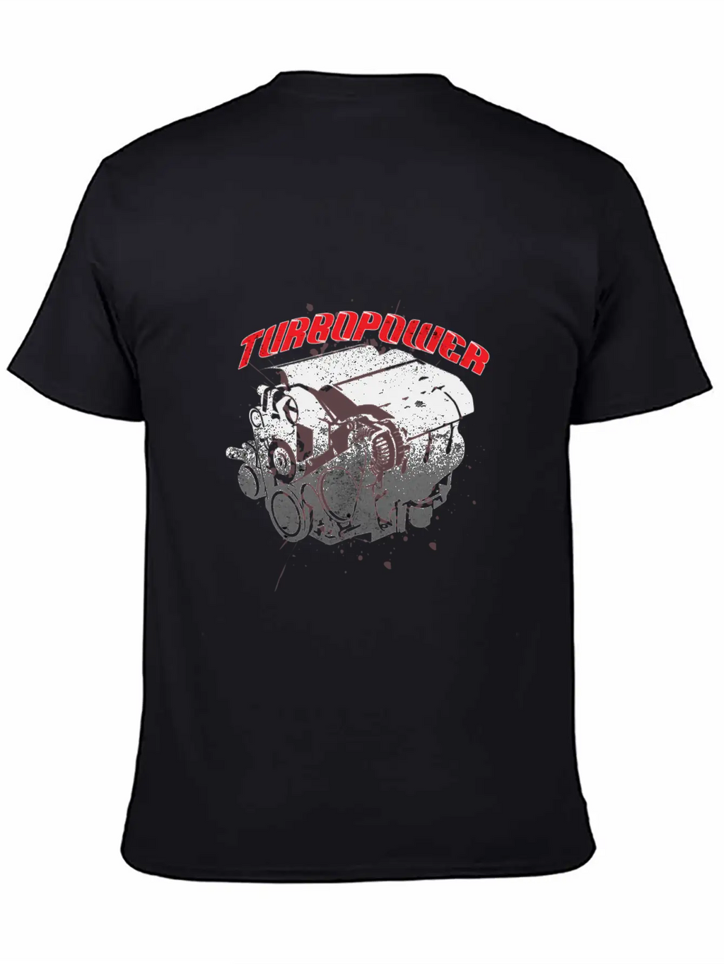 Turbo Power Car Travel Drive Ride Road Motor Gift Breathable Soft Cotton T-Shirt – Timeless Casual Look